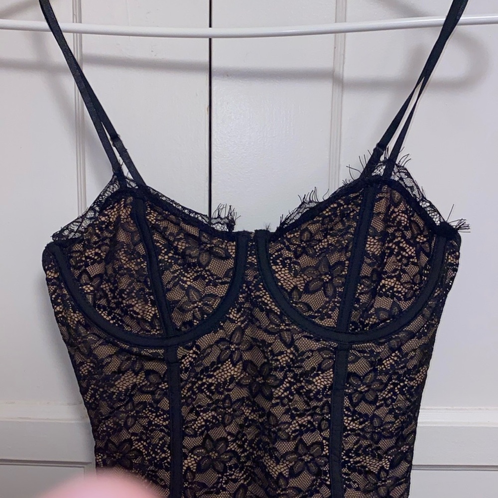 SHEIN Allurite Small Lace Bodycon Sexy Cami Dress - Picture 5 of 9